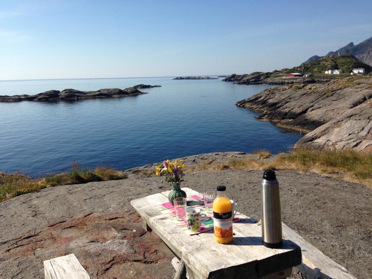 Rorbua på Toppøya Reine Eksteriør bilde